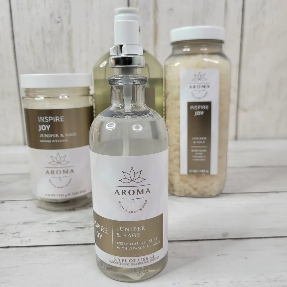 Bath and body works juniper and sage bundle - Picture 3 of 7